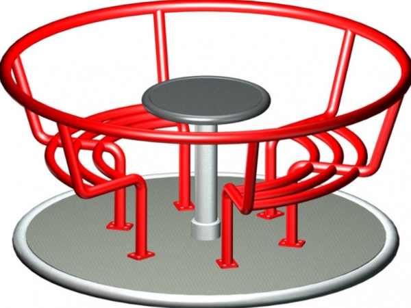 Karussell mit Drehteller