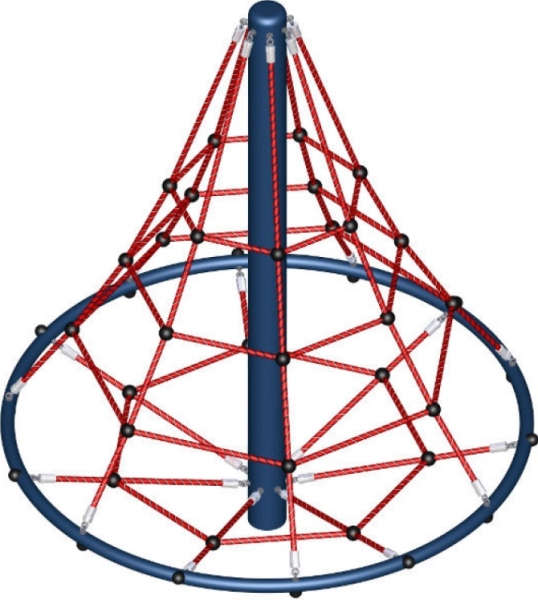 Drehbare Pyramide